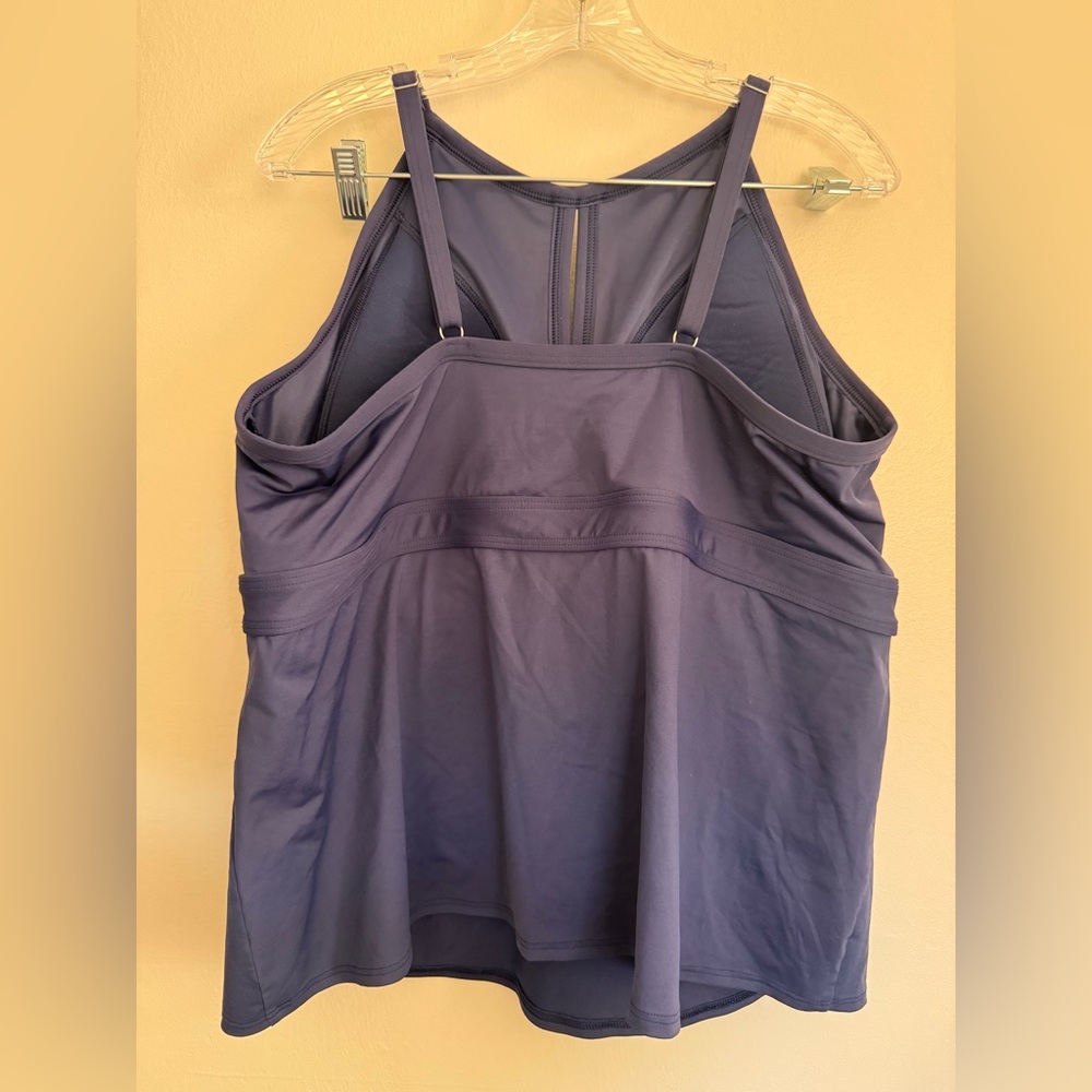 Lands' End Women's Swim Tankinis—Navy - Picture 9 of 15